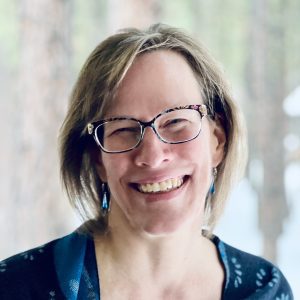 picture of the author picture of the author, smiling